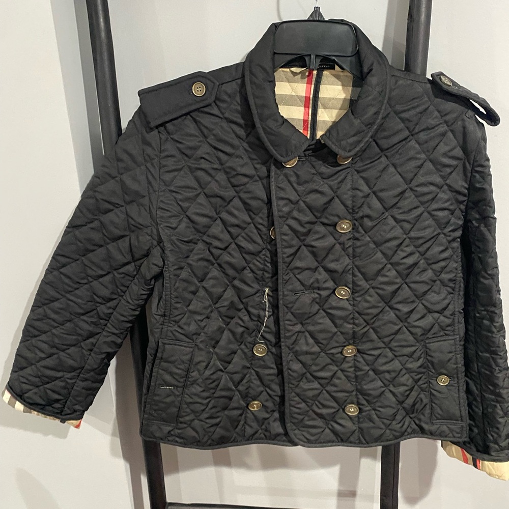 Burberry quilted jacket